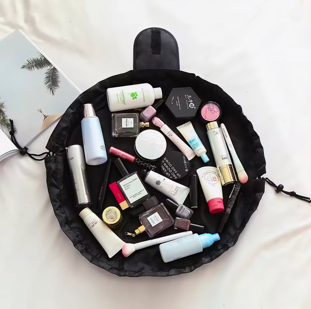Bundly Foldable Drawstring Makeup Bag
